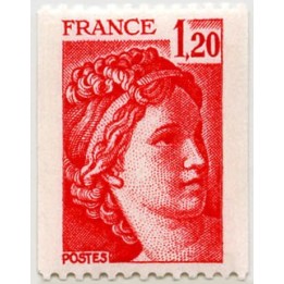 France - 1981Ba Roulette Numéro Rouge