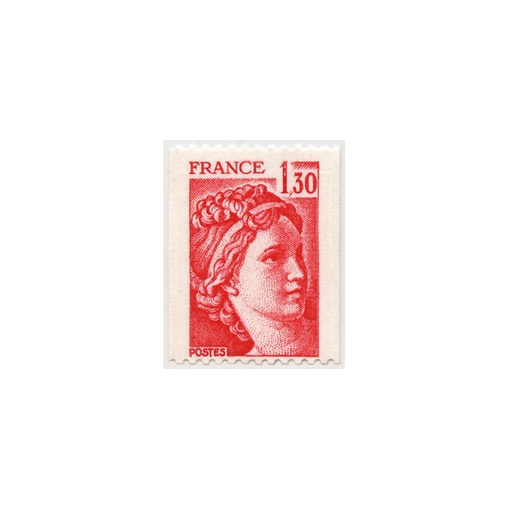 France - 2063a Roulette Numéro Rouge