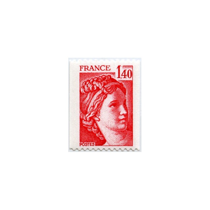 France - 2104a Roulette Numéro Rouge