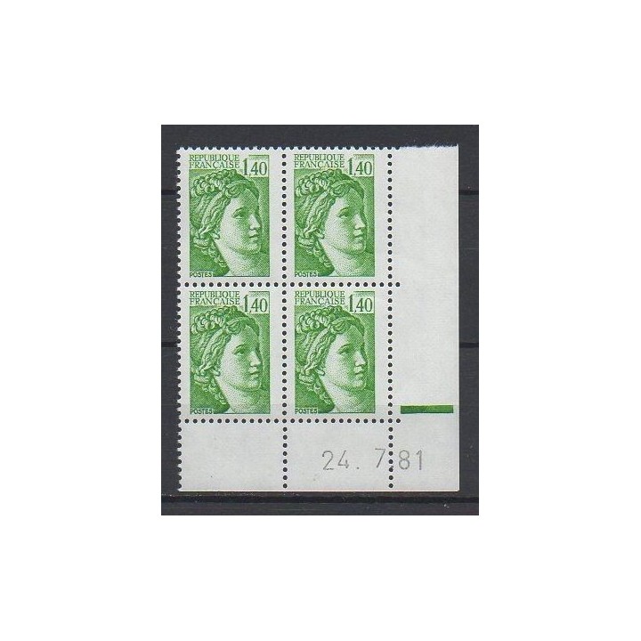 France - 2154 Coin Daté (24/07/1981)