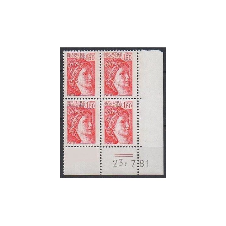 France - 2155 Coin Daté (23/07/1981)
