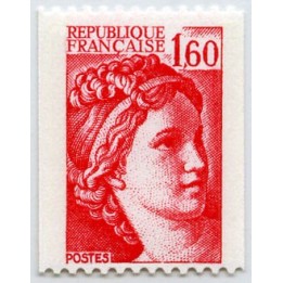France - 2158a Roulette Numéro Rouge