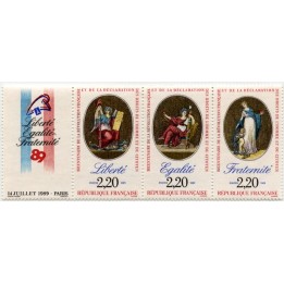 Timbre de collection France - 2576 Triptyque