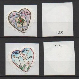 France - 3632C & 3633C Roulettes