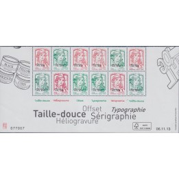 France - 4774BB - Bas de feuille surchargé