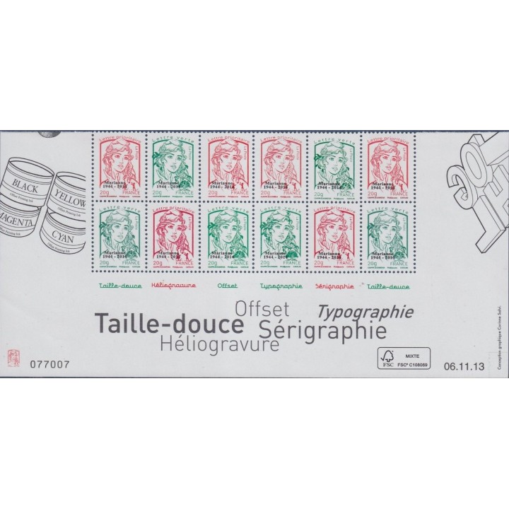 France - 4774BB - Bas de feuille surchargé