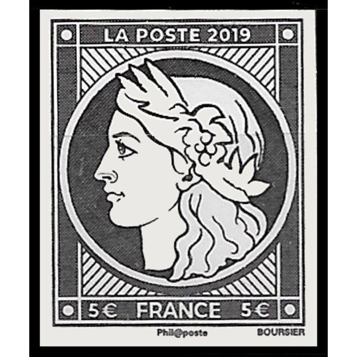 France - 5361E Ceres 5€ Noir ND issu du Bloc \"Ceres 1849 - 2019 Emission spéciale\"