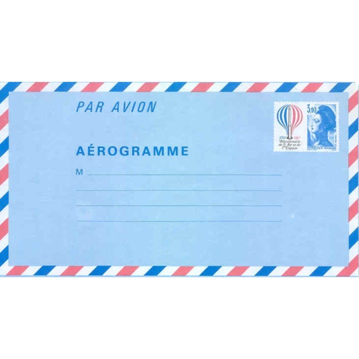 France - Aerogramme 1010-AER