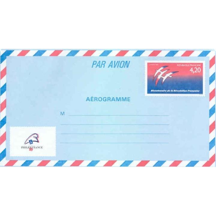 France - Aerogramme 1017-AER