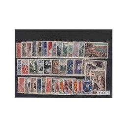 France - Année Complète 1954