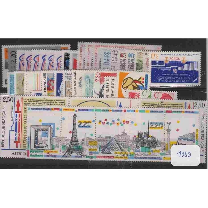 France - Année Complète 1989