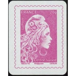 France - Autoadhésif 1656B Lettre Suivie 20g