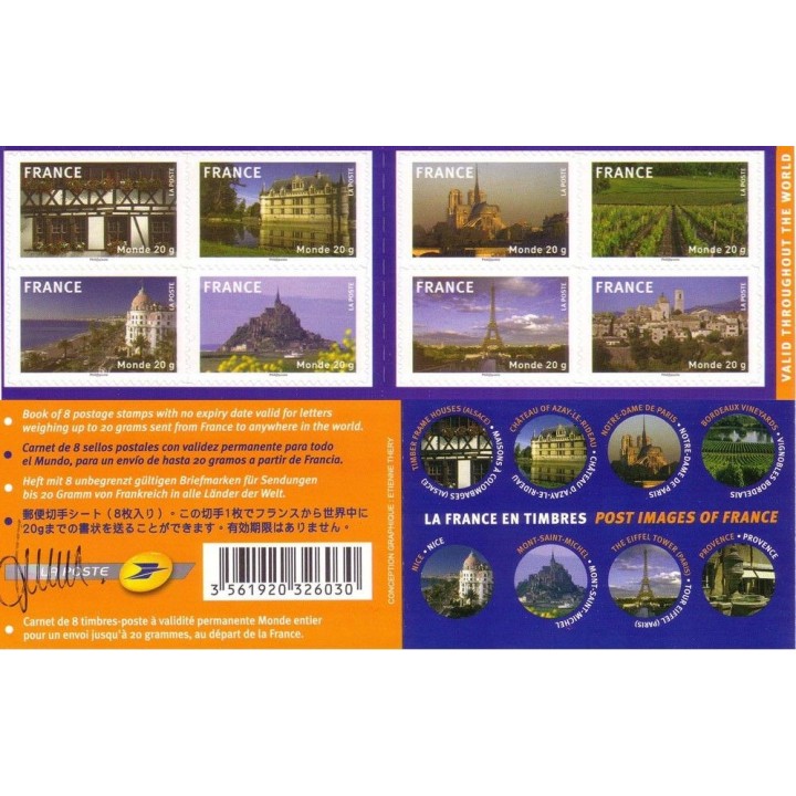 France - Autoadhésif Carnet BC0329