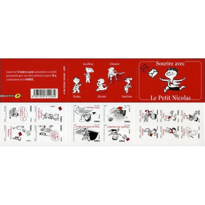 France - Autoadhésif Carnet BC0355