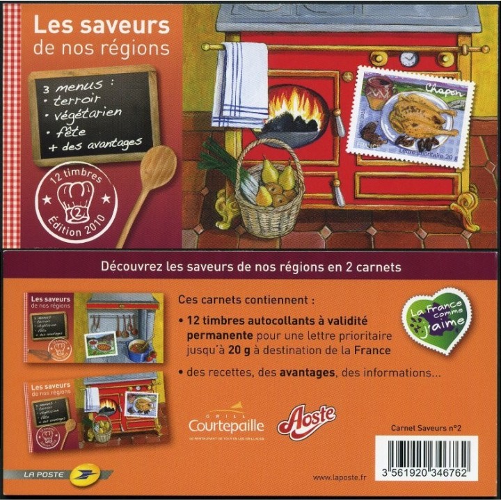 France - Autoadhésif Carnet BC0443