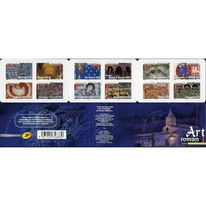 France - Autoadhésif Carnet BC0455