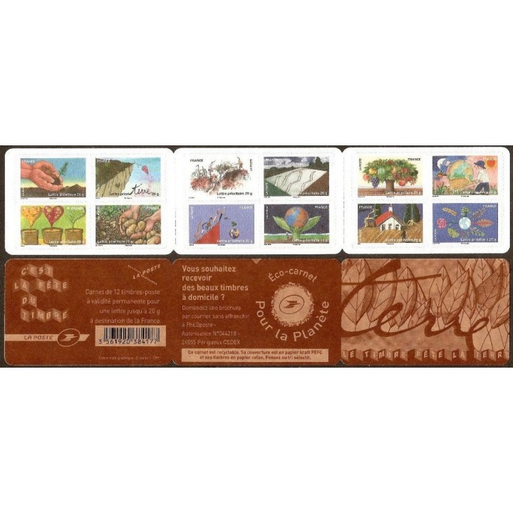 France - Autoadhésif Carnet BC0526