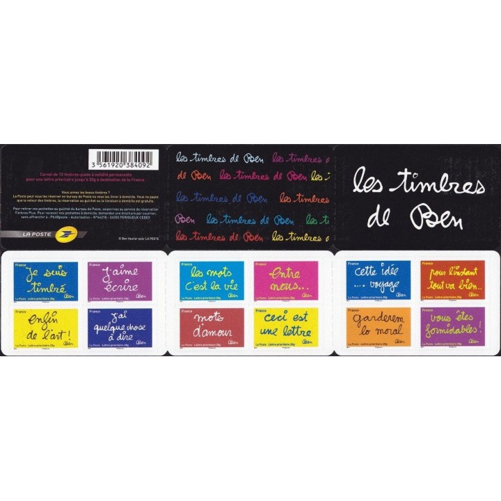 France - Autoadhésif Carnet BC0609