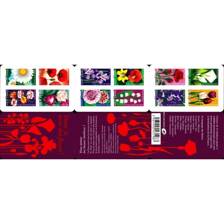 France - Autoadhésif Carnet BC0662