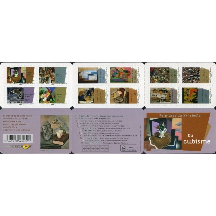 France - Autoadhésif Carnet BC0699