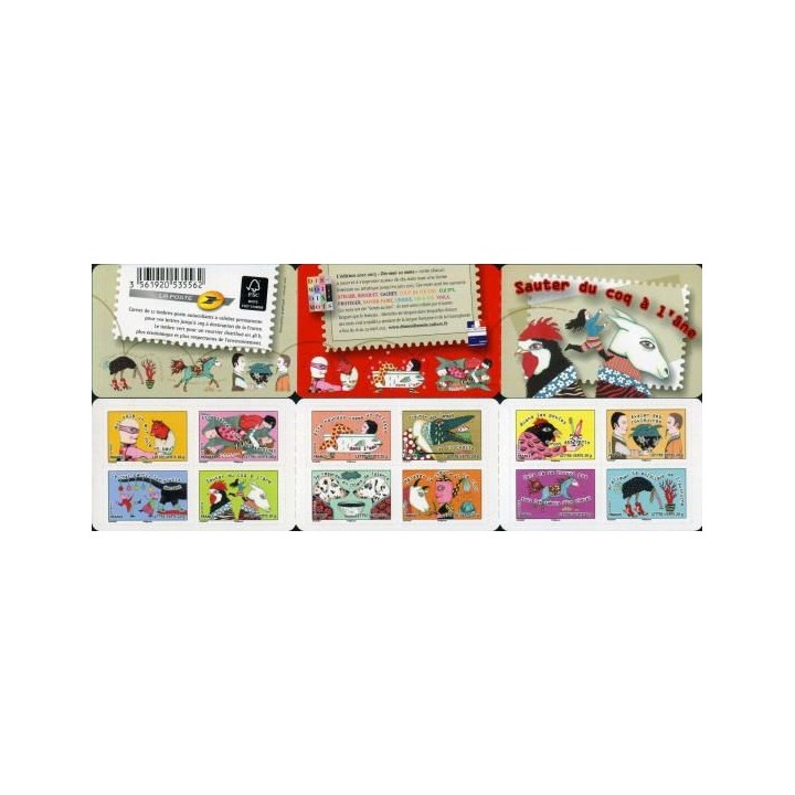 France - Autoadhésif Carnet BC0789