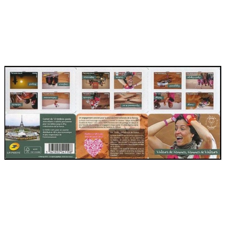 France - Autoadhésif Carnet BC0801