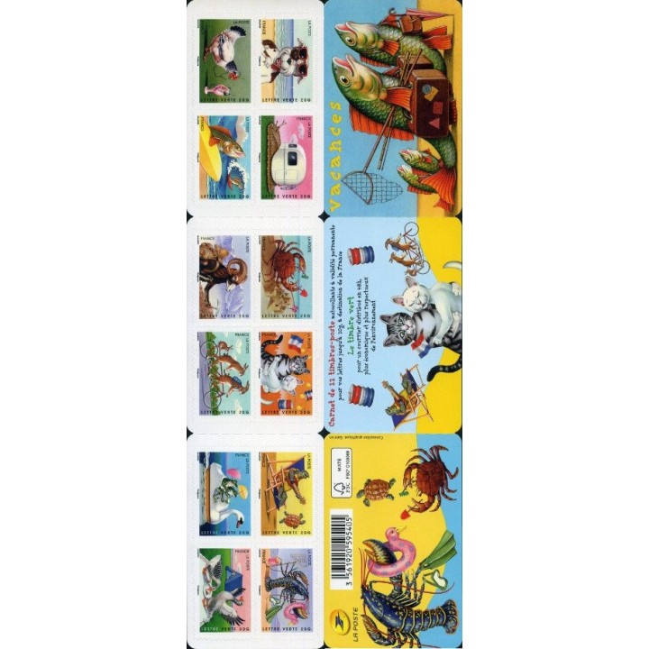 France - Autoadhésif Carnet BC0977