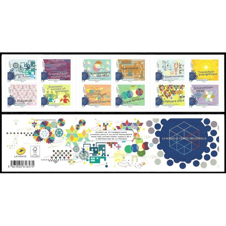 France - Autoadhésif Carnet BC1057