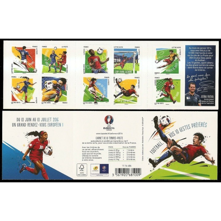 France - Autoadhésif Carnet BC1278