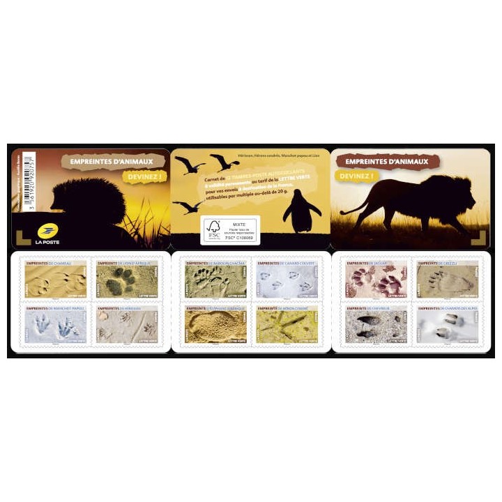 France - Autoadhésif Carnet BC1956