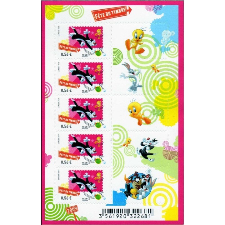 France - Autoadhésif Feuillet F272