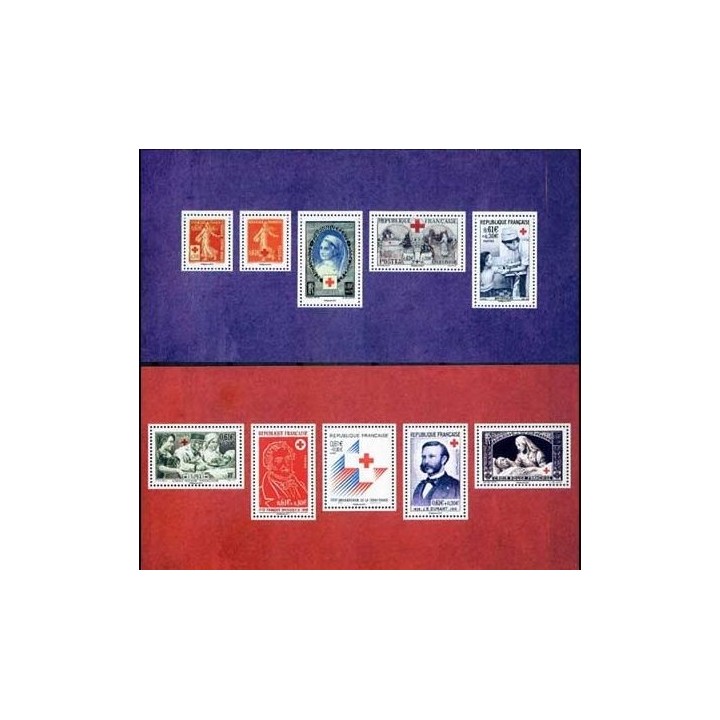 France - Bloc Souvenir 095 et BS095A sans étui