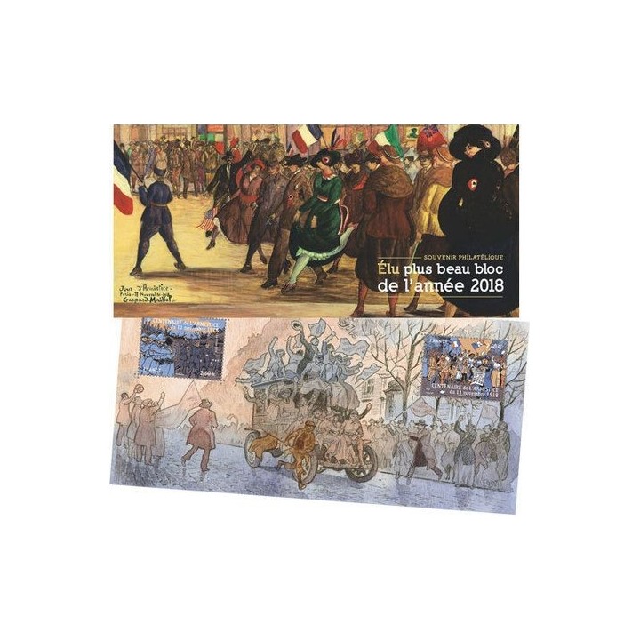 France - Bloc Souvenir 163 avec étui