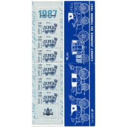France - Carnet BC2469A (Journée du Timbre 1987)