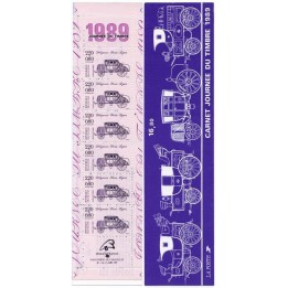 France - Carnet BC2578A (Journée du Timbre 1989)