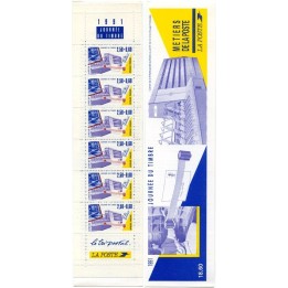 France - Carnet BC2689A (Journée du Timbre 1991)