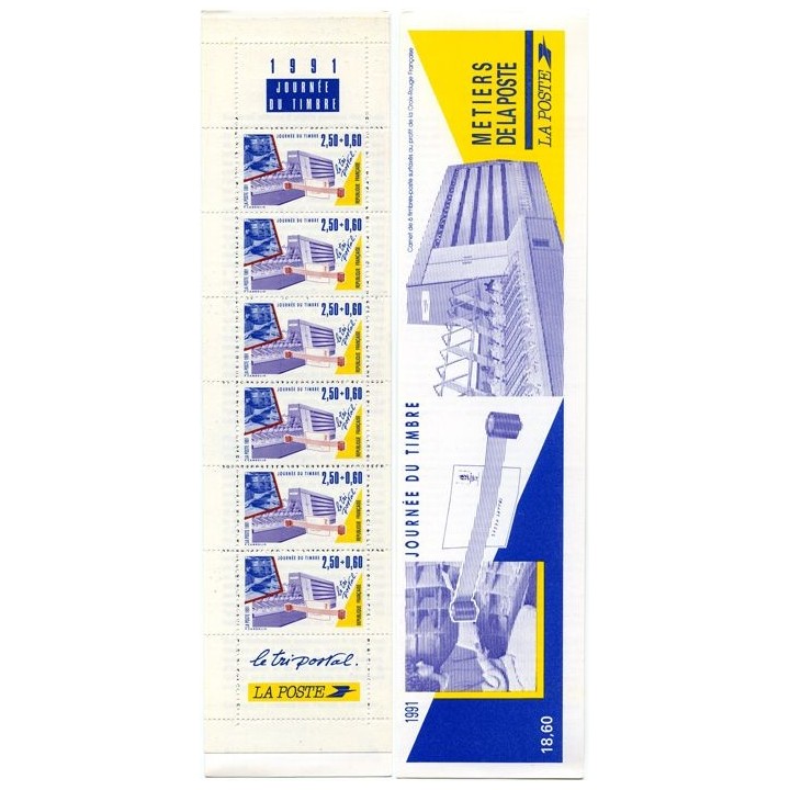France - Carnet BC2689A (Journée du Timbre 1991)