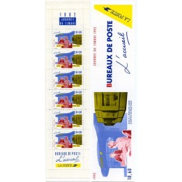 France - Carnet BC2744A (Journée du Timbre 1992)