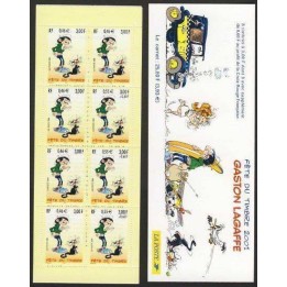 France - Carnet BC3370a (Journée du Timbre 2001)