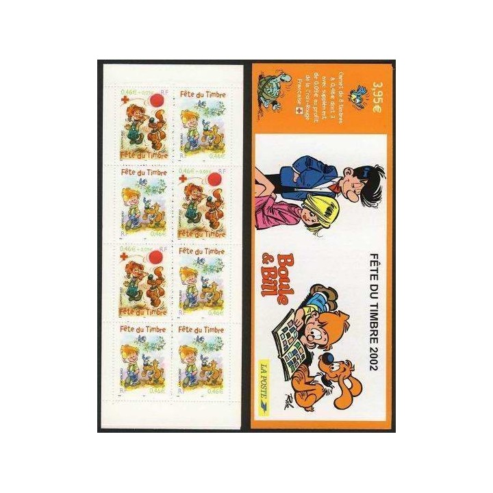 France - Carnet BC3467a (Journée du Timbre 2002)