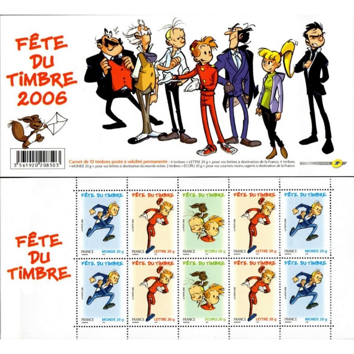 France - Carnet BC3877Ba (Journée du Timbre 2006)