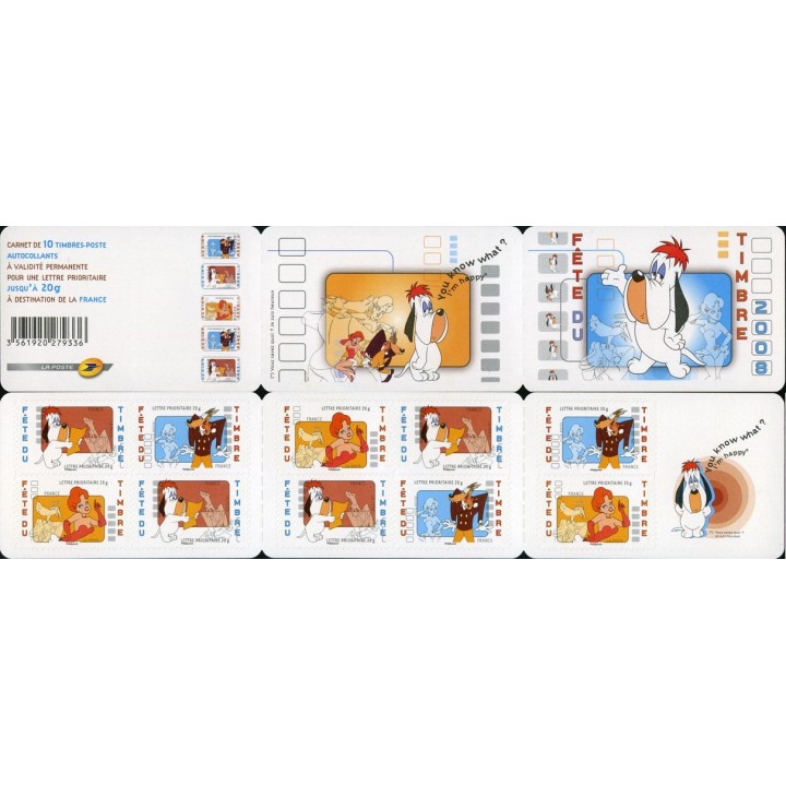 France - Carnet BC4149 (Journée du Timbre 2008)