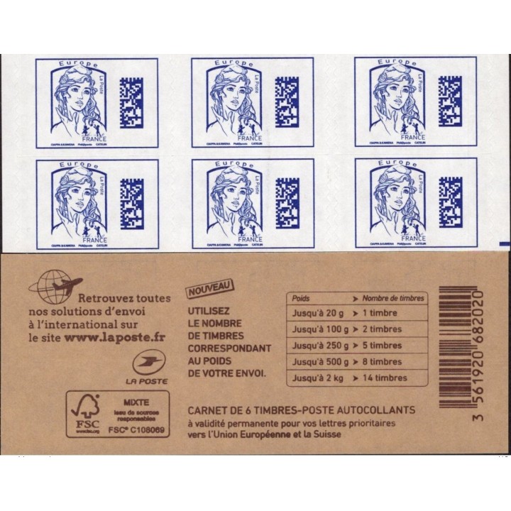 France - Carnet C1216A-C1