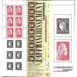 France - Carnet C1526 « 1849 CÉRÈS NOIRE - MARIANNE L\'ENGAGÉE 2018 »