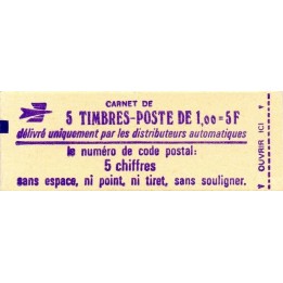 France - Carnet C1972-C1a