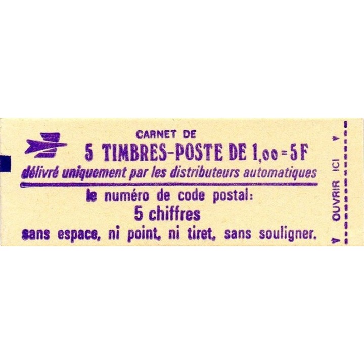 France - Carnet C1972-C1a