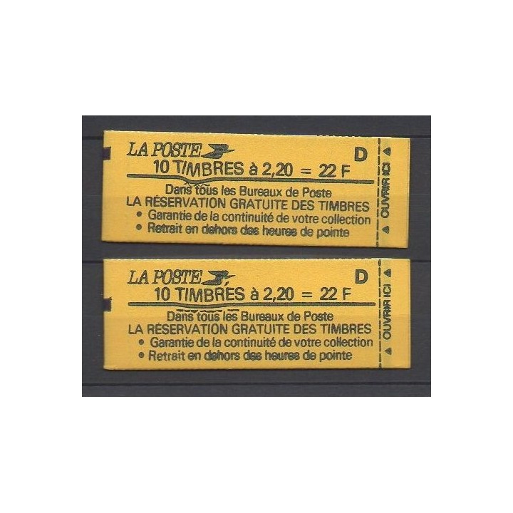 France - Carnet C2376-C10 VARIETE
