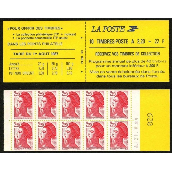 France - Carnet C2427-C2a