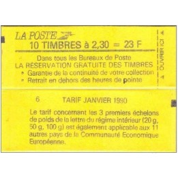 France - Carnet C2614-C1A