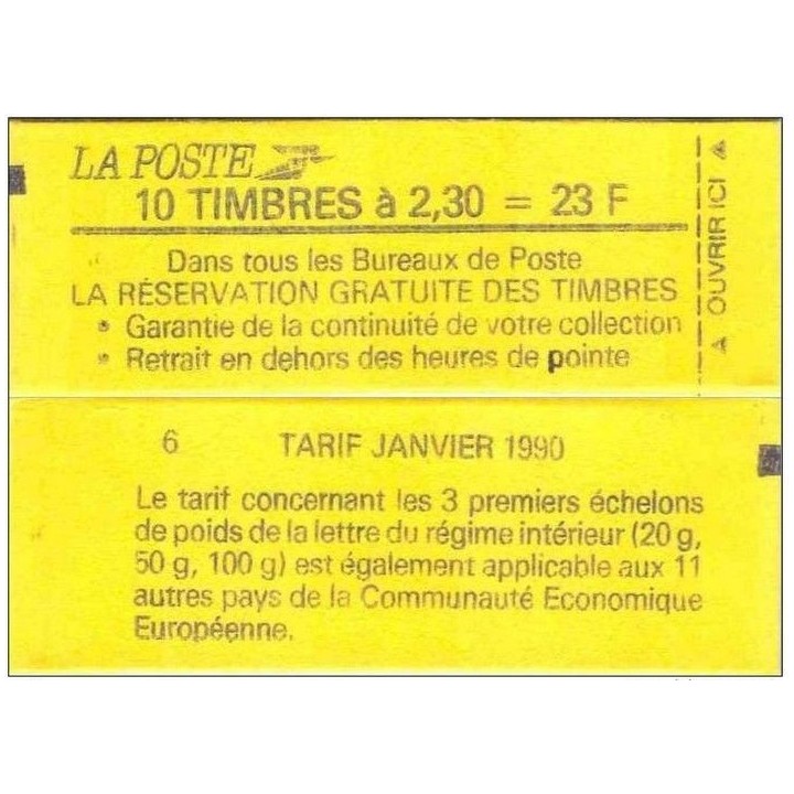 France - Carnet C2614-C1A
